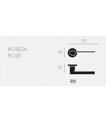 Poignée de porte SOKOL de Groël