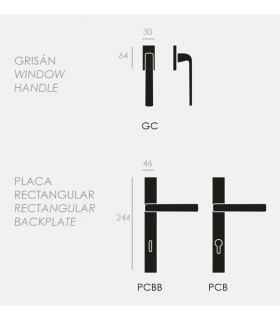 Poignée de porte SENS.SO  