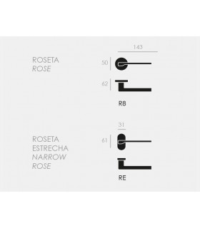 Poignée de porte FILA 