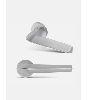 Poignée de porte THREE ronde