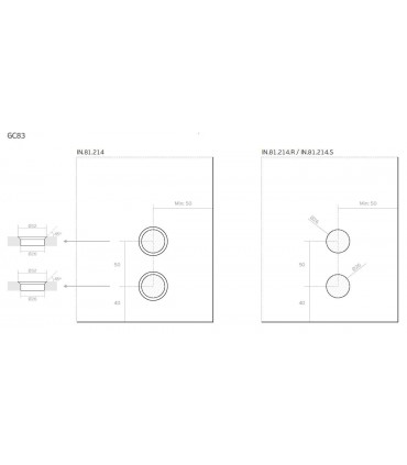 Pivot supérieur vertical pour imposte verre