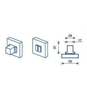 Poignée béquille de porte ou fenêtre BETA - Frascio