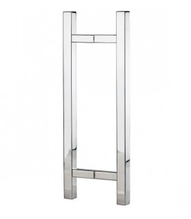 Paire de Poignée baton inox tube carré Paire de Poignée baton inox tube carré