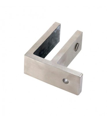 Raidisseur mur verre à 90° pour garde-corps en verre