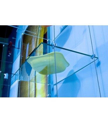 Support pour étagère d'épaisseur 6 à 8 mm