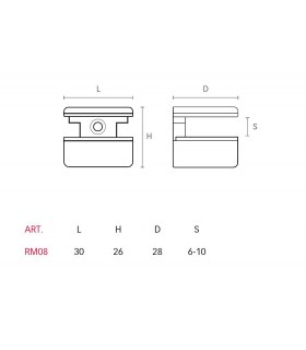 Console support étagère RM08 Console support étagère RM08