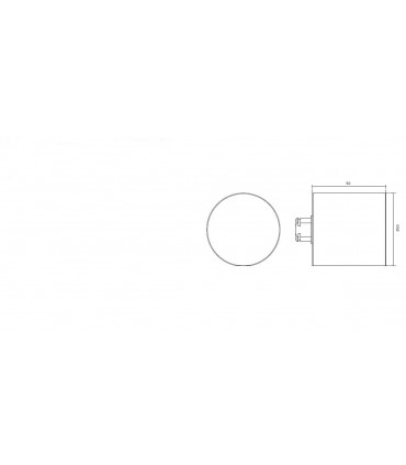 Paire de poignée série Clean