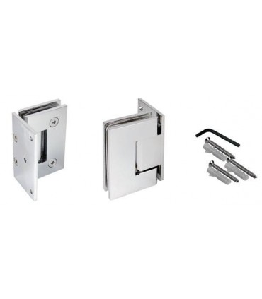 Charnière sur platine déportée série Tex II