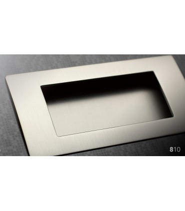 Poignée cuvette rectangulaire série 810