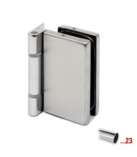 Charnière rectangulaire pour porte en verre Charnière rectangulaire pour porte en verre