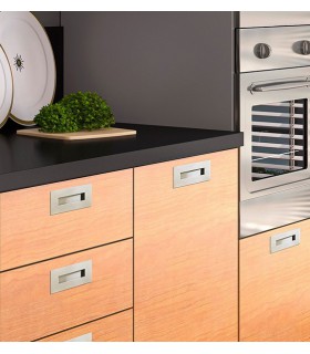 Poignée Rectangular 3790 collection Geometric