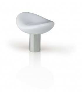 Poignée bouton série Champ blanc Poignée bouton série Champ blanc