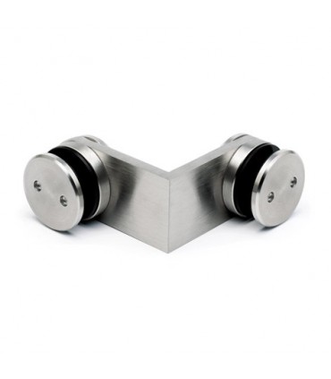 Raccord 90° verre / verre