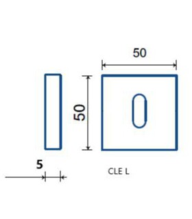 Poignée de porte et fenêtre modèle RAKE QT - Frascio
