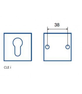 Poignée de porte et fenêtre modèle RAKE QT - Frascio