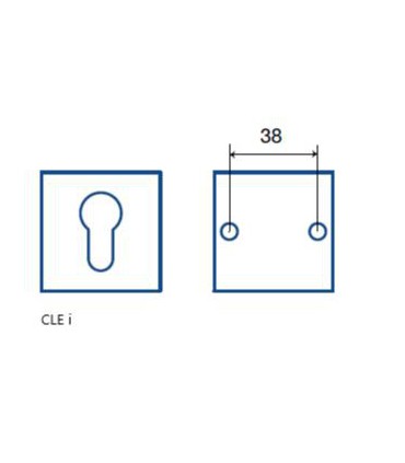 Poignée de porte et fenêtre modèle RAKE QT - Frascio