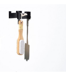 Patère crochet série SLIM BLACK