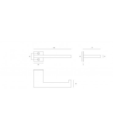 Porte rouleau papier toilette SLIM BLACK Série