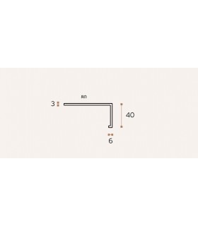 Poignée tirette série Profil 80/40