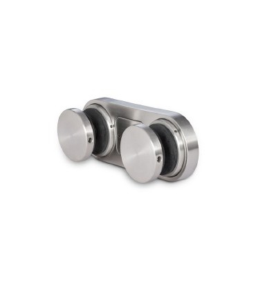 Fixation ponctuelle double par point 60 mm