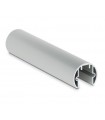 Profil tube aluminium à fond de gorge diamètre 42.4 et 48.3 mm