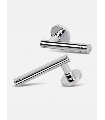 Poignée béquille sur rosace série VASILISA de Groël