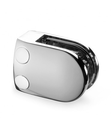 Pince à verre talon plat - modèle 28 - Inox poli brillant