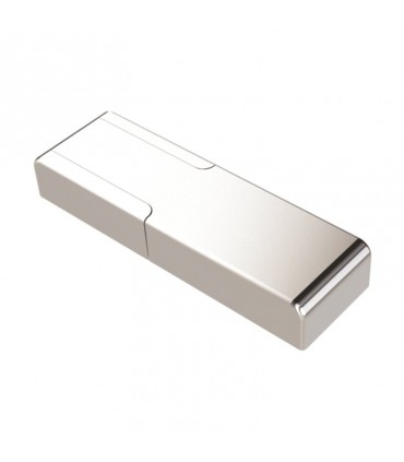 Charnière au ras acier inoxydable 190° dim.130/40 mm