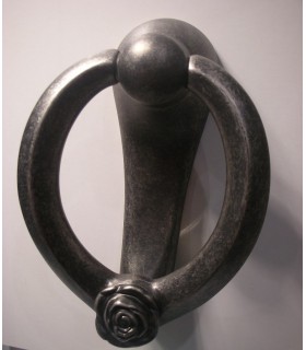 Heurtoir de porte série Rose gris antique Heurtoir de porte série Rose gris antique