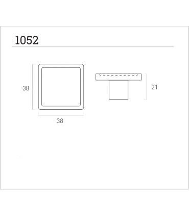 Poignées bouton inox et peaux synthétiques