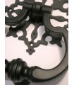 Heurtoir de porte Noir mat Heurtoir de porte Noir mat