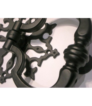 Heurtoir de porte Noir mat