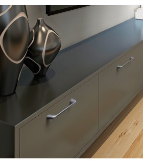 Poignée profab chromé mat