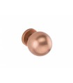 Poignée bouton fixe en bronze série BZ.00.090 sur rosace à visser