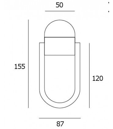 Heurtoir de porte Inox