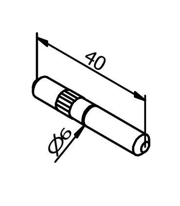 Set de 4 goupilles d'assemblage pour profil TL-20