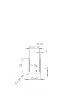 pour verre de 8 mm pour verre de 8 mm