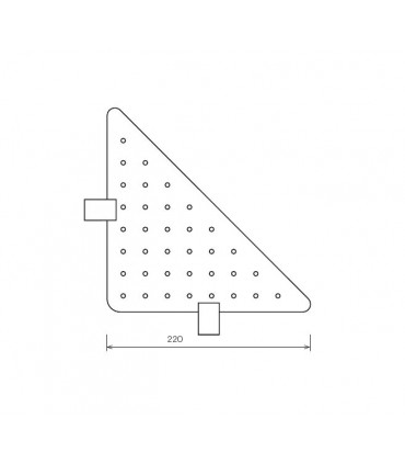 Etagère porte savon Hole