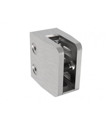 talon plat - modèle 26 - Zamak effet inox satiné