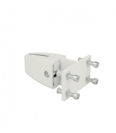 Pince support cavalier double pour panneau pare-haleine d'épaisseur 4 à 8 mm