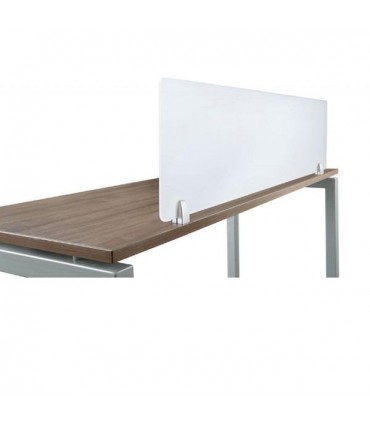 Pince support simple pour panneau pare-haleine d'épaisseur 4 à 8 mm