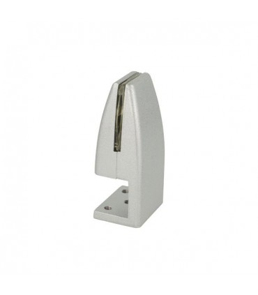 Pince support cavalier simple pour panneau pare-haleine d'épaisseur 4 à 8 mm