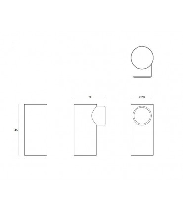 Butée de porte Tubik bis