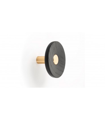 Patère ZOOT 7001 bois et aluminium par Viefe