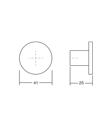 Patère COMO 7017 par Viefe