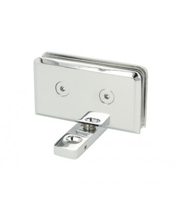 Charnière pivotante Lodz II pour porte de douche en verre