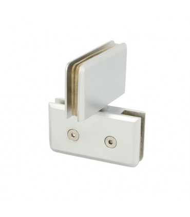 Charnière verre sur verre ouverture à 180°