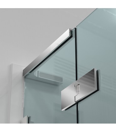 Equerre de stabilisation 300mm pour cabine de douche en verre