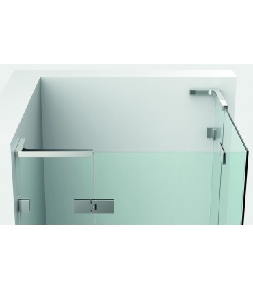 Equerre de stabilisation 300mm pour cabine de douche en verre