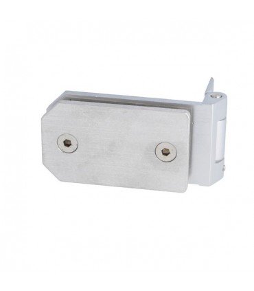 Paumelle avec fiche série Graz pour porte clarit en verre